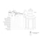 Vaxcel Auburn Aluminum 6.25-in. W 1 Light White Motion Sensor Dusk/Dawn Outdoor Wall Lantern Clear Glass T0730 - alternate 6